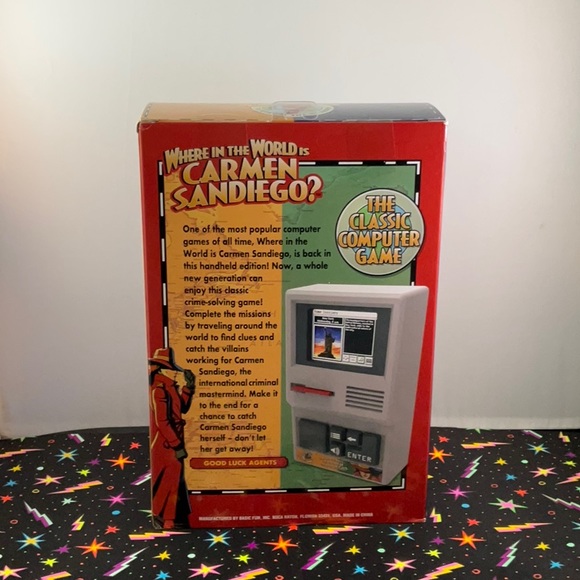 Where in the World is Carmen San Diego Handheld Game. - Picture 3 of 6